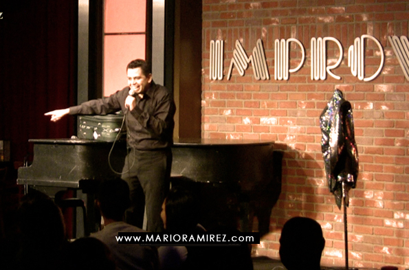 Comedian Mario Ramirez at The Improv